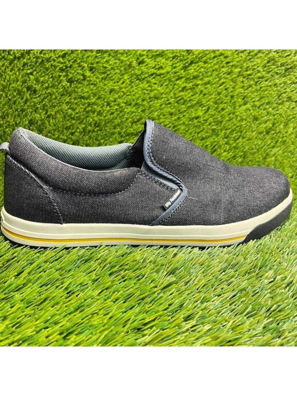 Nautilus Westside Mens Size 10E Black Ivory Steel Toe Slip On Safety Work Shoes